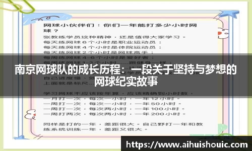 南京网球队的成长历程：一段关于坚持与梦想的网球纪实故事